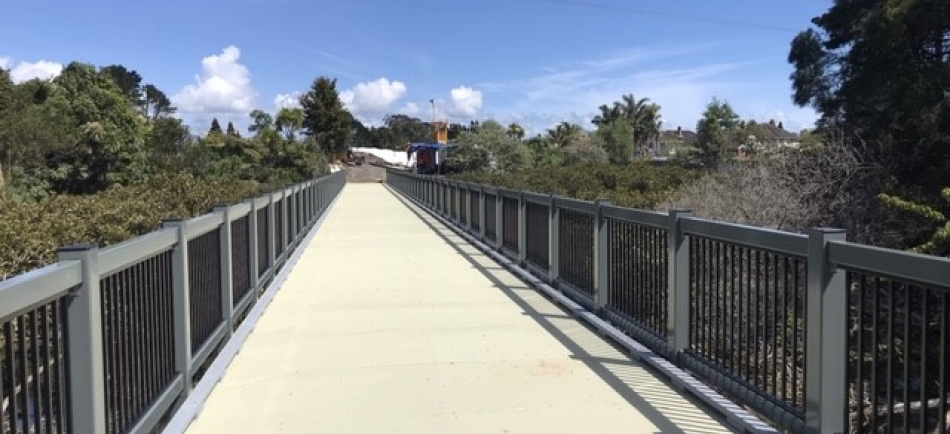 Composite Fibre Bridge deck
